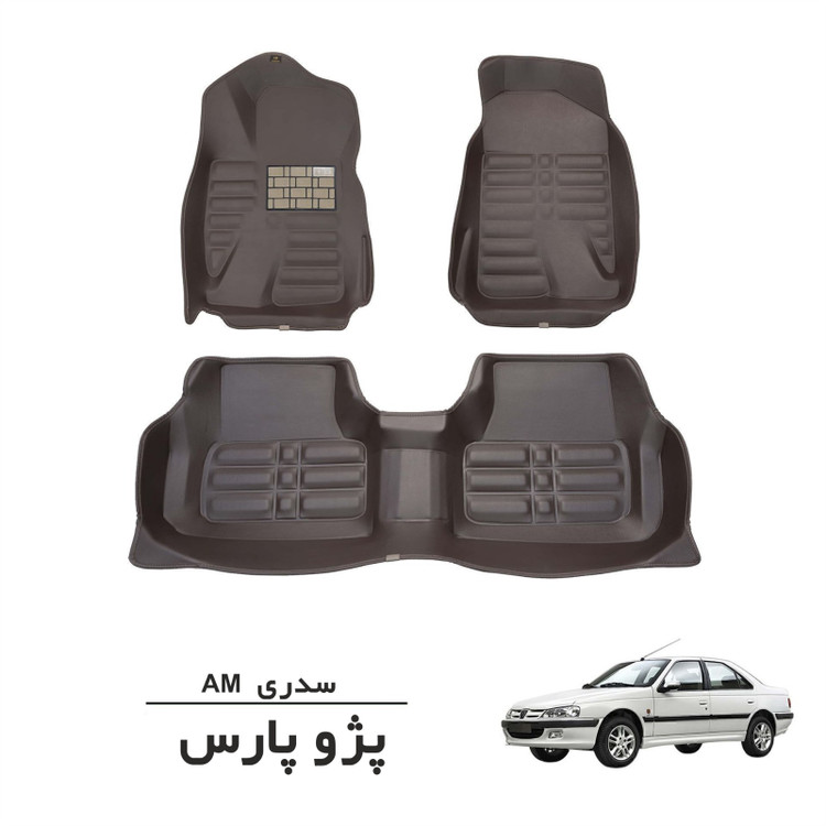 کفپوش سه بعدی پژو پارس سدری