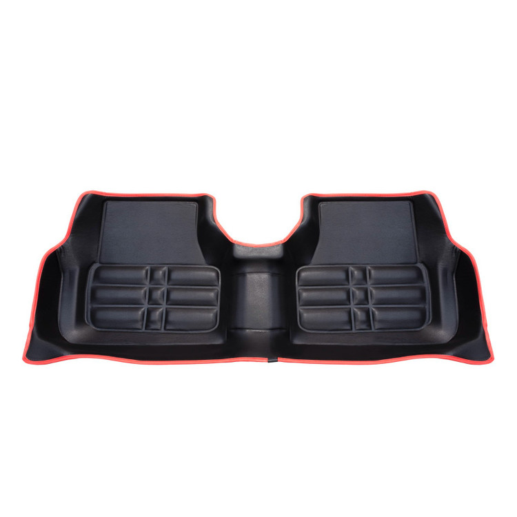 کفپوش سه بعدی دنا مشکی نوار قرمز