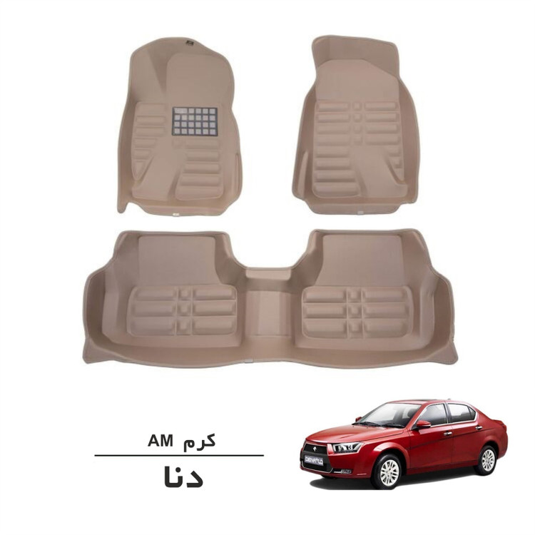 کفپوش سه بعدی دنا کرم