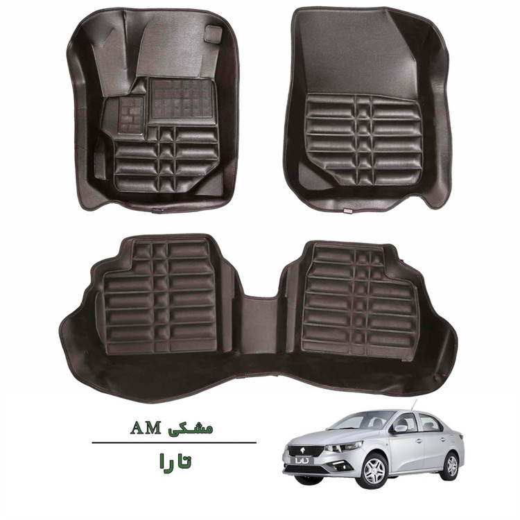 کفپوش سه بعدی تارا مشکی