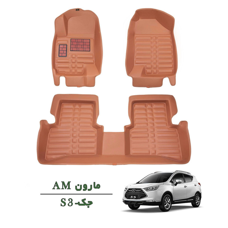 کفپوش سه بعدی جک S3 مارون